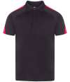 LV291 Finden + Hales Team Polo Shirt Black / Red colour image